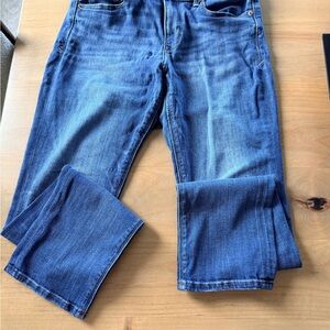 Express Dark Blue Boot Cut Jeans